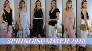 Lookbook Spring  Summer 2018 Outfit Ideas Pretty Dresses Stylish Handbags [upl. by Fabian796]