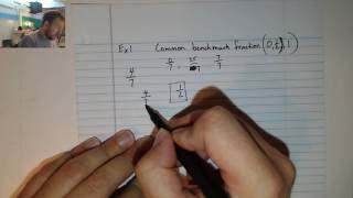 32 Estimating Fractions and Mixed Numbers Using Common Benchmark Fractions [upl. by Breed]