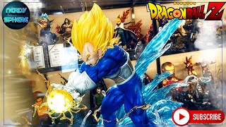 Vegeta Final Flash 14 Scale Resin Statue DragonBallZ RyuStudio [upl. by Jacobine]