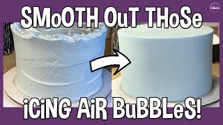 Air Bubbles In Your Icing Dont Throw It Away Do This Instead [upl. by Emmet498]