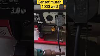 Genset Murah 1000 watt Murah gensetdiesel generator gensetmurah battery genset [upl. by Hilliary]