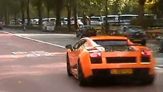 Lamborghini Superleggera Exhaust Sound [upl. by Nosemyaj]