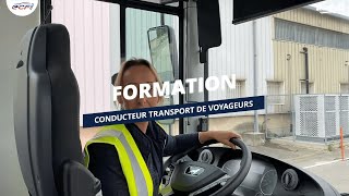 La formation conducteur transport de voyageurs  Jessica stagiaire ECF PRO Avignon [upl. by Melamed954]