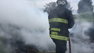 BOMBEROS EN ACCIÓN  EMERGENCIA POR QUEMA PROHIBIDA [upl. by Adrahc670]