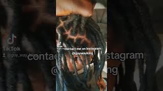 Instead dreadlocks Crochet dreadlocks extension dreadlocks retwist dreadlocks dreadlockstty [upl. by Geldens907]