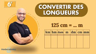 COMMENT CONVERTIR DES LONGUEURS   CM2  6ᵉ [upl. by Eiclud]