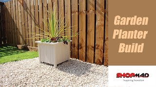 How To Make A Garden Flower Diy Planter Box [upl. by Alyn158]