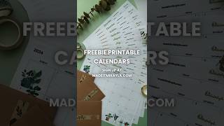 FREEBIE Printable Calendars ✨📅 [upl. by Woehick862]