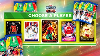 MATCH ATTAX EURO 2024 DRAFT Pack Opening Building a Team [upl. by Nnyletak]