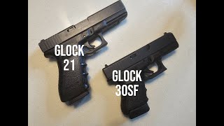 Should You Carry The Glock 30SF or Glock 21 [upl. by Ephrayim592]