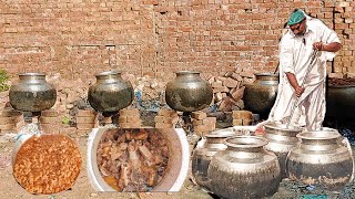 Beef Keema recipe Part 2  making process and ready to eating 72kg Beef Keema12kg Gur Waly rice [upl. by Heywood72]