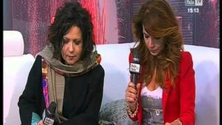 Antonella Ruggiero  intervista a Radio Italia tv  19022014 [upl. by Sakmar288]