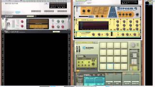 Punchy KOAN soundish Snare Drum Tutorial Reason [upl. by Annaoy]