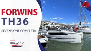 Catamarano a motore TH36 Four Winns Comfort e Potenza in Mare \\ Barche Bellandi [upl. by Lauren]