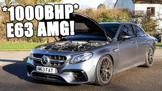 This 1000BHP E63 AMG is SCARY FAST [upl. by Dorrahs]