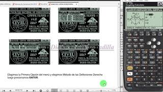 CALCULO DE CURVAS HORIZONTALES CON HP50G PASO A PASO [upl. by Eibreh29]