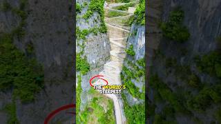 Worlds Steepest Mountain Road The Incredible 18Turn Lingpaishi Zigzag Highway in Chongqing [upl. by Schultz]