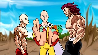 If Saitama Was In Baki And Met Yujiro Hanma Part 2… [upl. by Mauldon]