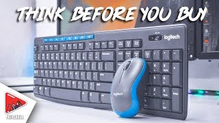 Logitech Mk275 Wireless Keyboard and Mouse Combo  Should You Buy Hindi [upl. by Ayala]