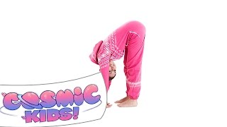 Ragdoll pose  Cosmic Kids yoga posture of the week [upl. by Tuckie260]