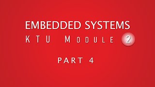 KTU Embedded Systems I2C Inter Integrated Circuit Bus Module 2 [upl. by Sirkin]