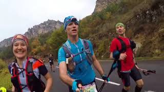 TRAIL quotINTEGRALE DES CAUSSESquot 20 octobre 2017  Templiers [upl. by Duleba]