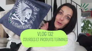 Vlog 132 petit retour de courses et produits terminés top ou flop [upl. by Nial]