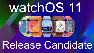 watchOS 11 Release Candidate Now Available [upl. by Modeerf309]