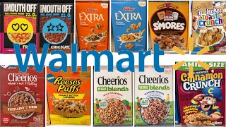 NEW Cereals You NEED To Try At Walmart 2024 [upl. by Pitchford600]