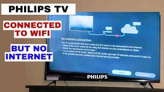 How to Fix Philips TV WiFi Connection Issues Easy StepbyStep Guide [upl. by Hilaire]