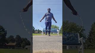 giovannijackson123456sim Im exercising at the cnetercourt park jump roping [upl. by Melodie789]