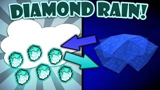 If Rain and Diamonds Switched Places  Minecraft [upl. by Ahsenyt]