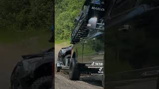 Marlon Xplore II SXS Deck amp Dual Trailer hauling a sidebyside and two ATVs effortlessly [upl. by Kiona]