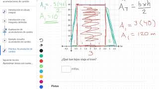 Calculo integral Acumulación de cambio [upl. by Nalda799]