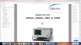 Marconi 2966A RF Radio Tester Repair covers Marconi 2965 2967 2968 models Multiple Faults [upl. by Ardnua]