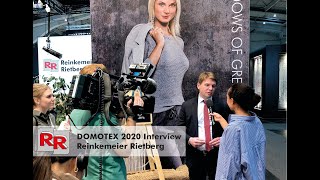 DOMOTEX 2020  Interview Reinkemeier Rietberg [upl. by Anigar]