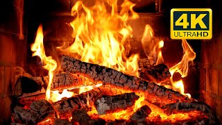 🔥 Cozy Fireplace 4K 12 HOURS Fireplace with Crackling Fire Sounds Crackling Fireplace 4K [upl. by Kuska]