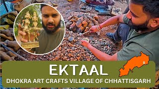 Exploring Ektal Village The WorldFamous Brass Handicrafts Hub of Chhattisgarh [upl. by Ainigriv]