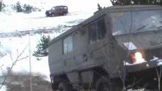 Pinzgauer 4x4 vs 6x6 [upl. by Threlkeld]