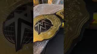 WWE World Heavyweight Championship Replica Belt Unboxing [upl. by Dionne]