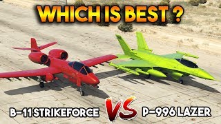 GTA 5 ONLINE  B11 STRIKEFORCE VS LAZER WHICH IS BEST [upl. by Devlin971]