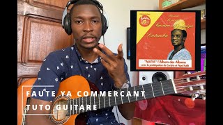 LUTUMBA SIMARO  FAUTE YA COMMERCANT  TUTO GUITARE [upl. by Tirb99]