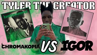 Tyler The Creator  CHROMAKOPIA VS IGOR Album Battle Which Album Is Better [upl. by Eytteb]