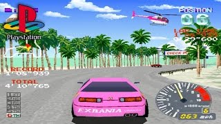 Ridge Racer Revolution PS1 Gameplay [upl. by Eadie838]