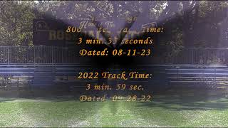 Kyani Wright 800 400 200 100 Meter Track Time 08 11 23 [upl. by Muldon]