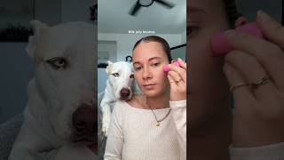 He’s the most perfect thing in the whole world🥹makeup beauty grwm dogshorts pets cute pup [upl. by Fitalludba]