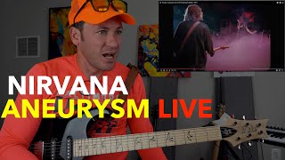 Guitar Teacher REACTS NIRVANA  Aneurysm Live At The Paramount Seattle  1991 [upl. by Ruben459]