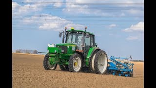 Semis de betteraves 2019 avec un John Deere 6320 [upl. by Assetniuq]