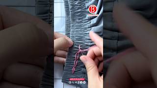 Change the elastic waist from large to small just pull the thread and the waistband will Part 158 [upl. by Yblok]