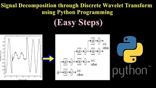 Signal Decomposition through Discrete Wavelet Transform using Python Programming [upl. by Eelyram237]